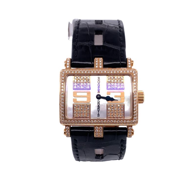 Roger Dubuis ~22Too Much~22 Ladies with Full Diamonds. Model #T22865FDND1/46124, 18kt