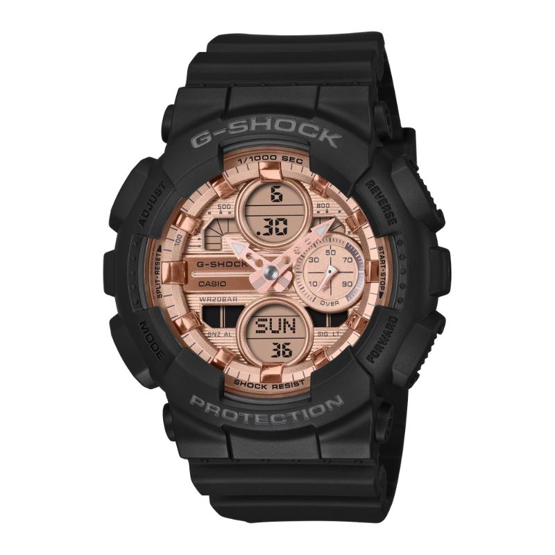 49mm Pink Dial G-Shock, GMAS140PG1A