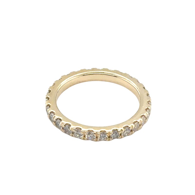 1.00ctw Lab Grown Diamond Eternity, 14kt Yellow - Image 2
