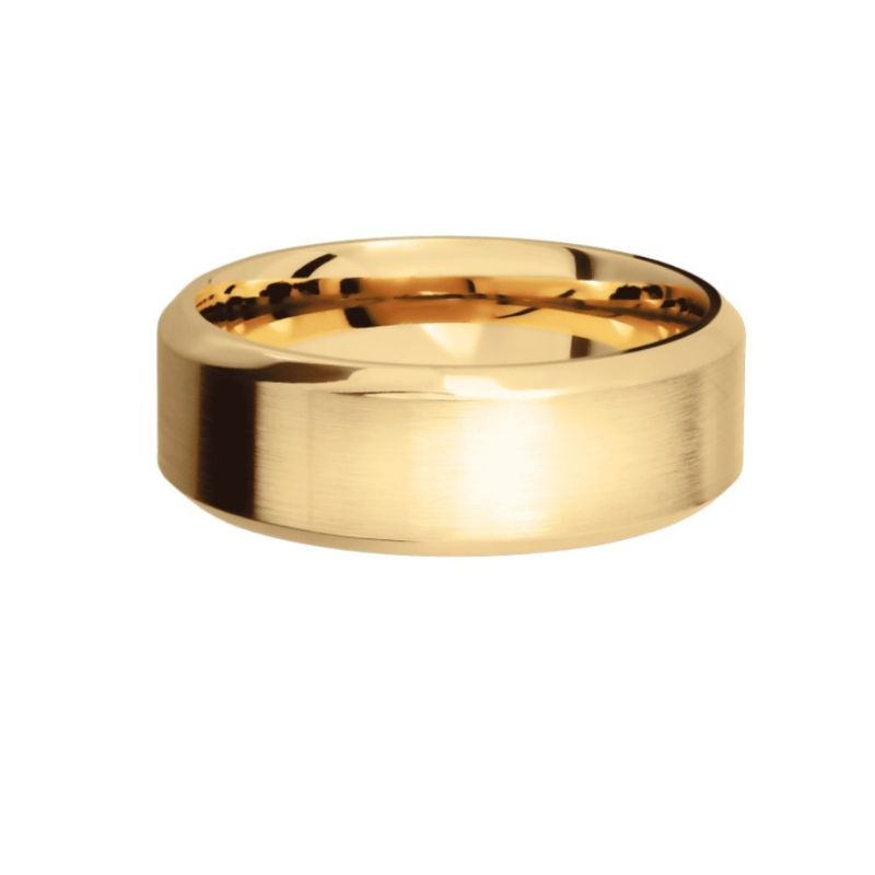 14kt Yellow Gold 7mm Men's Wedding Band