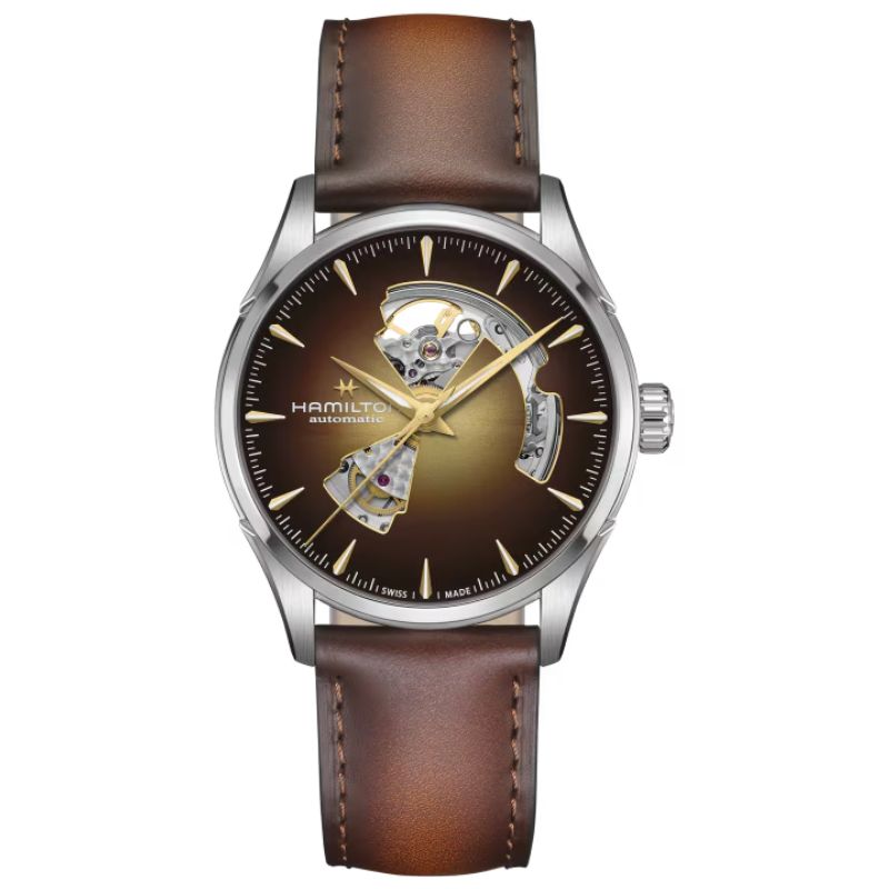 42mm Brown Jazzmaster Automatic,  H32705501