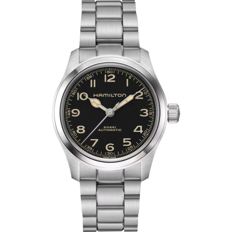 H70405130 Hamilton Khaki Field Murph 38mm Auto Black Dial