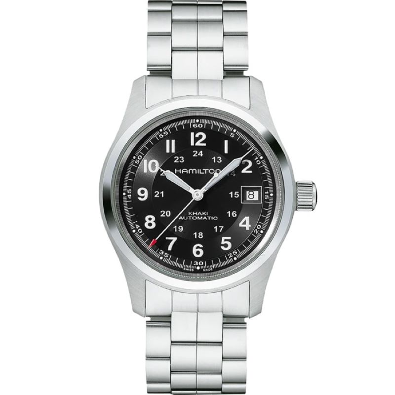 Black Dial Hamilton Khaki Field Automatic, H70455133