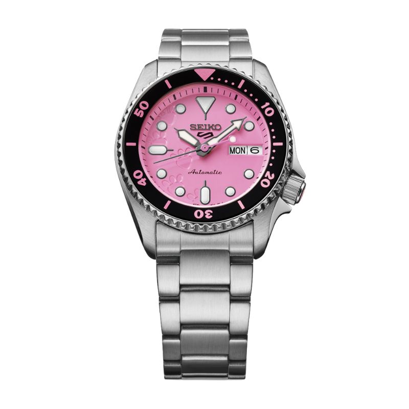 Seiko Pink Panther Limited Edition 5 Sports SRPM07