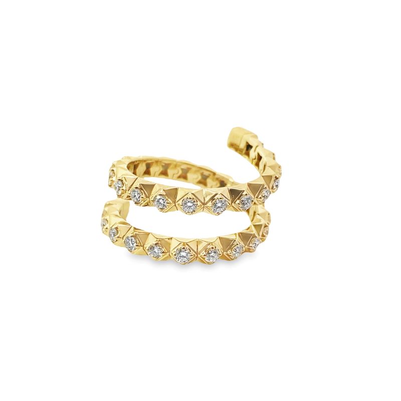 Flex Pyramid Ring, 0.84ctw