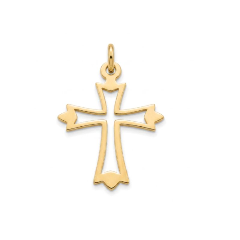 Open Cross, 18kt Yellow