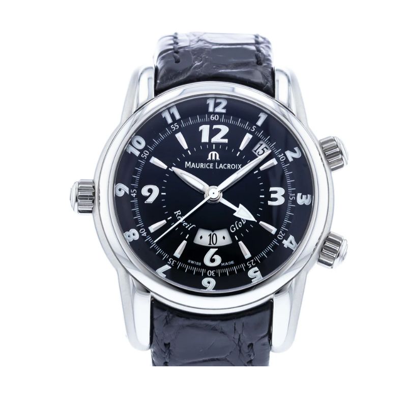 Maurice Lacroix Masterpiece Reviel Globe Watch, Ref #MP6388