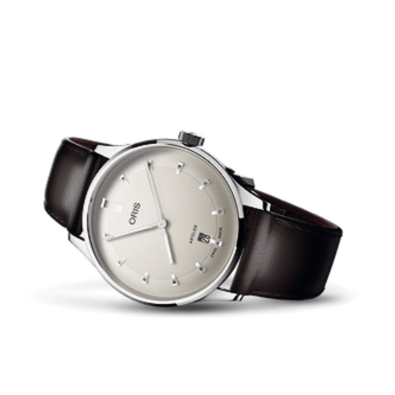 Oris Artelier Date 38mm on Strap Ref #733 7810 4051-07 6 20 17FC