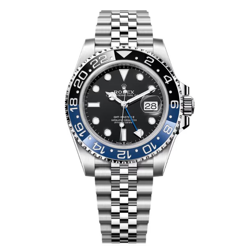 Rolex GMT Master II Ref #126710 BLNR ~22Batgirl~22 Stainless Steel Jubilee
