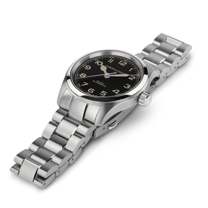 H70405130 Hamilton Khaki Field Murph 38mm Auto Black Dial - Image 2