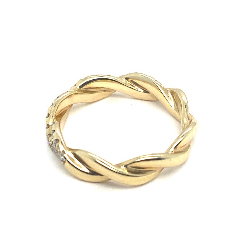 Serj and Sons Braded Diamond Ring, 0.50ctw - Image 2
