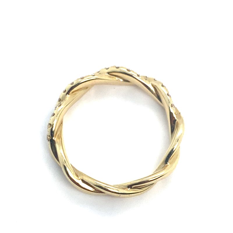 Serj and Sons Braded Diamond Ring, 0.50ctw - Image 3