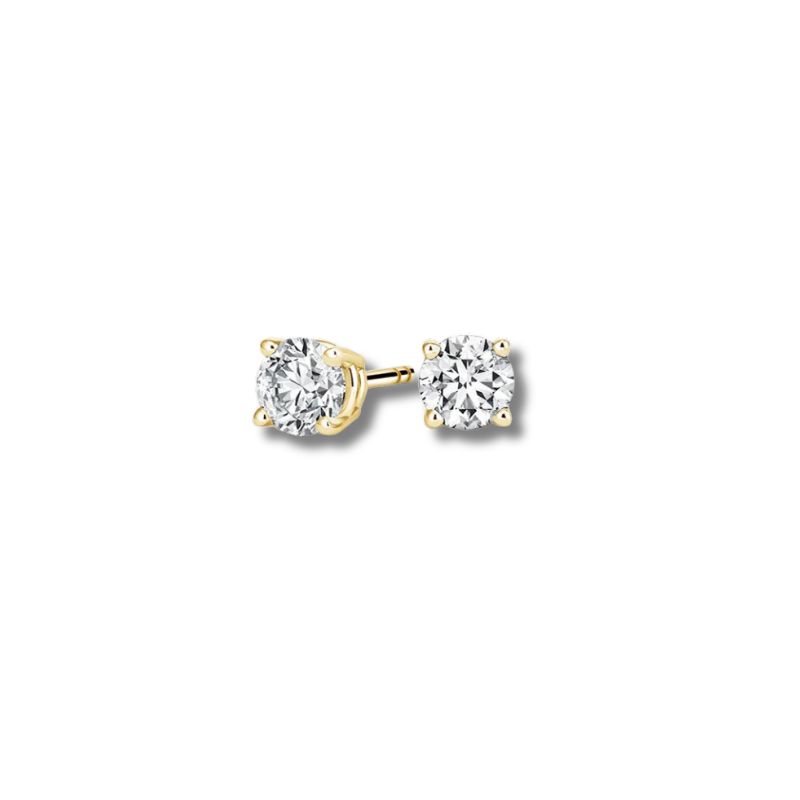2-Rd 1.50ctw VS G Lab Grown Studs, 14kt