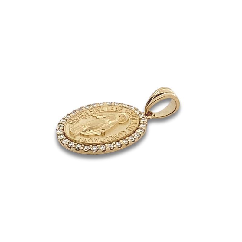 Small Miraculous Metal 0.33ctw, 14kt Yellow Gold - Image 2