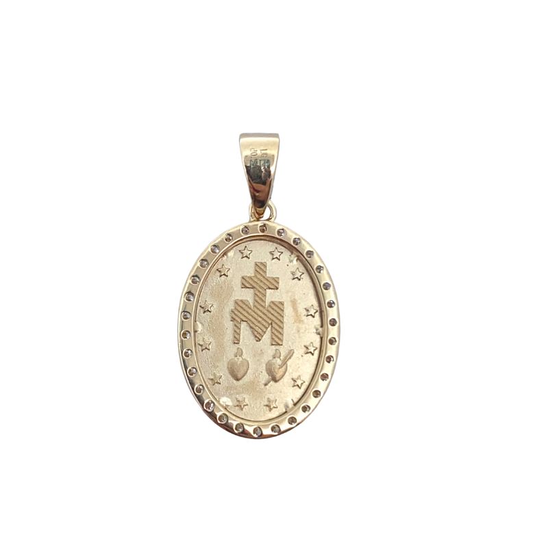 Small Miraculous Metal 0.33ctw, 14kt Yellow Gold - Image 3