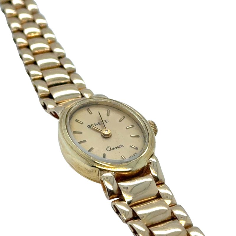 Vintage Gold Geneve Watch, 14kt Yellow - Image 2