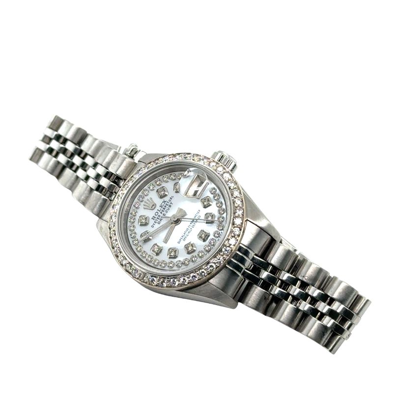 Rolex Ladies Datejust Ref #69174, Diamond Bezel and Dial - Image 3
