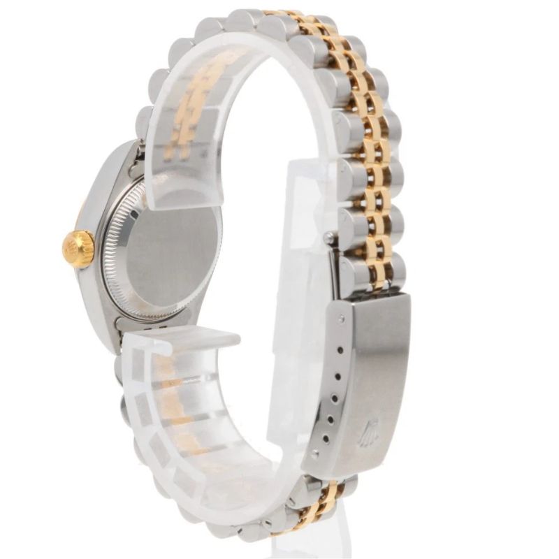 Rolex 2-tone Lady Datejust, #79173. Champagne Arabic Dial, Jubilee Bracelet - Image 2