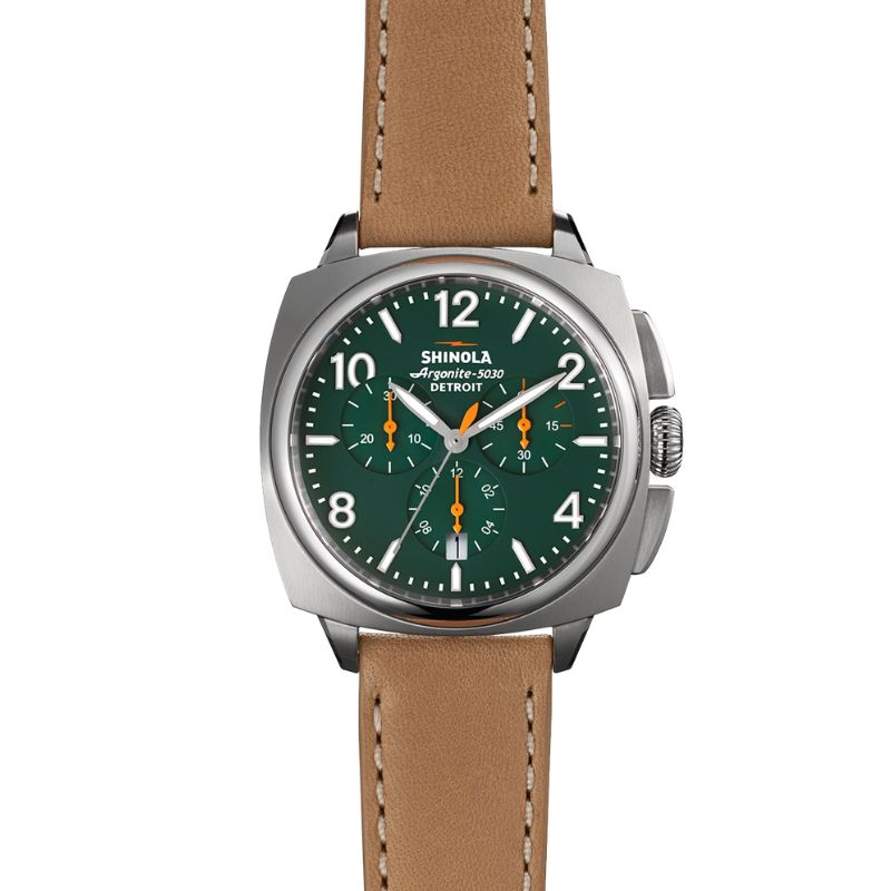 Shinola The Brakeman Green Dial, Ref#S0110000126