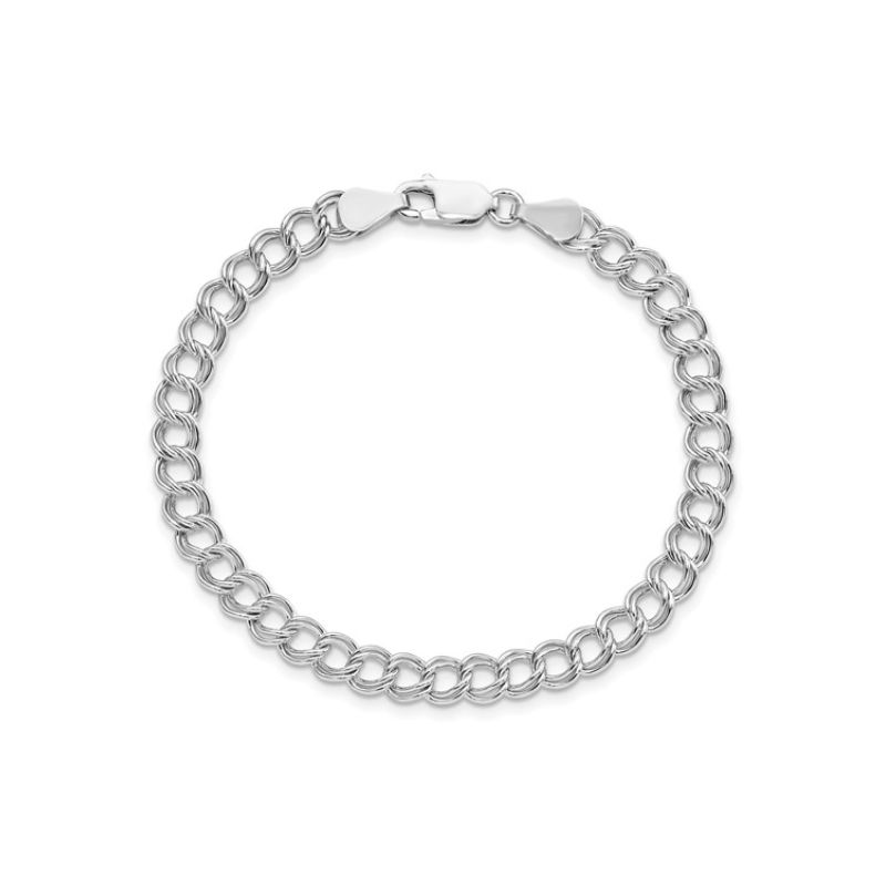 Open Loop Bracelet, Sterling Silver