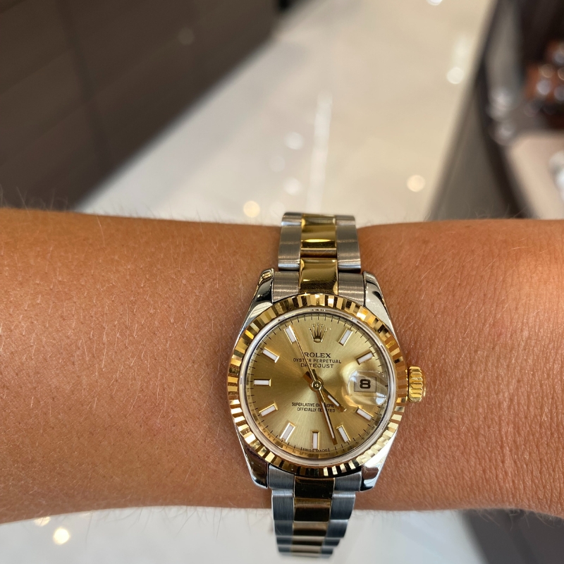 Rolex Ladies Two-Tone Datejust, #179173 - Image 3